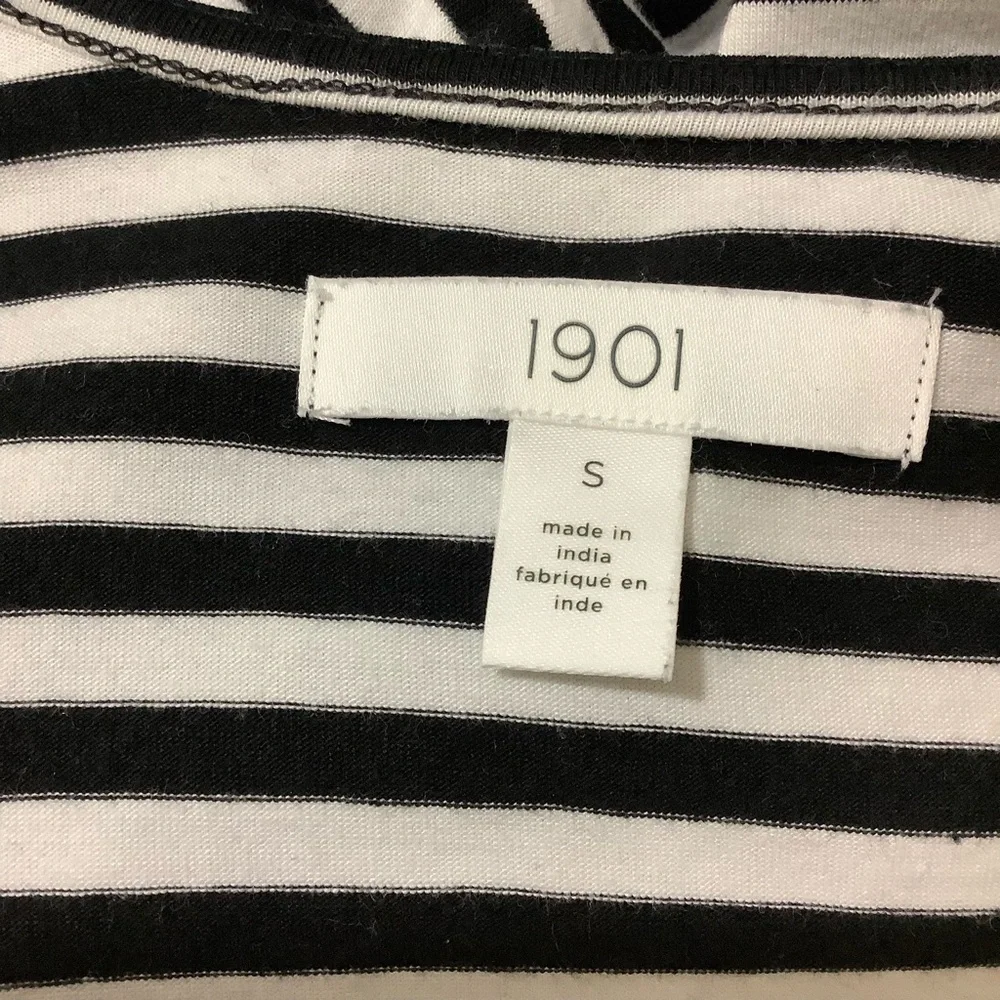 1901 Striped Wraparound Cardigan